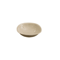 Plato Bowl Semicuadrado De Policarbonato Beige 17.5cm