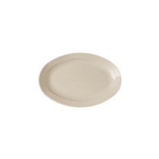 Plato Ovalado Beige 29cm